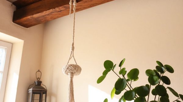Macramé pour la décoration : 5 idées tendance à adopter